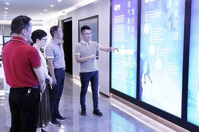 政企互聯聚合力,杭州市經信局曹勇前領導一行蒞臨南德考察指導